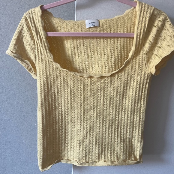 Aritzia Tops - Yellow Aritzia Blouse